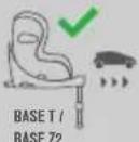 CYBEX Sirona T i-Size - 車輛中的正確位置 - 3