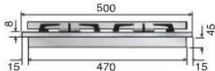 ILVE HCPMT125DD - Dimension des espaces d'encastrement - 14