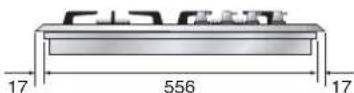 ILVE HCPMT125DD - Dimension des espaces d'encastrement - 9
