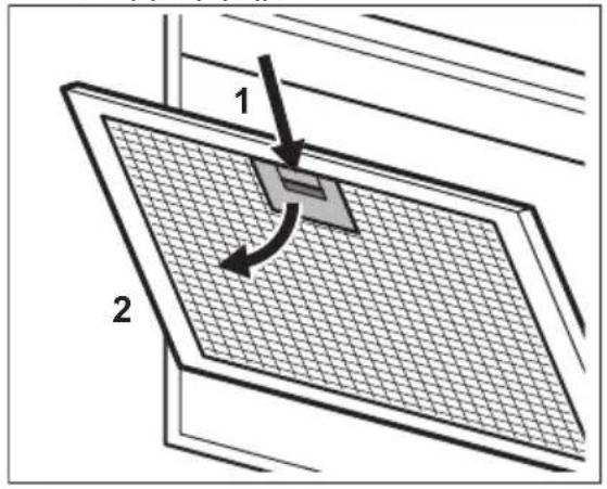 ZANUSSI ZFP619K - Tia va kaθαρίσετe to φιλτρο: - 1