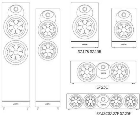 JAMO S7-25C - Jamo STUDIO7 SERIES - 1