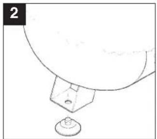 TOP CRAFT TCK 210/8/24 - Montaje del amortiguador de goma (2): - 1