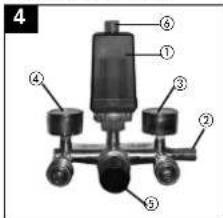 EINHELL EURO 8/24 - Sestava tlačne zračne armature - 1