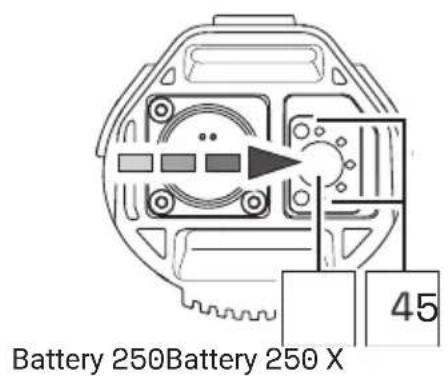 Battery 250Battery 250 X 45