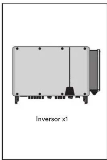 Solplanet ASW110K-LT - ALCANCE DE LA ENTREGA - 1