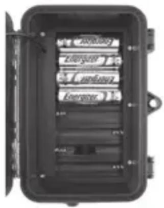 BUSHNELL Trophy Cam Trophy HD - Mise en place des piles - 1