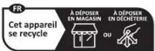 BOMANN CL 6061 CB - Signification du symbole « Poubelle » - 3