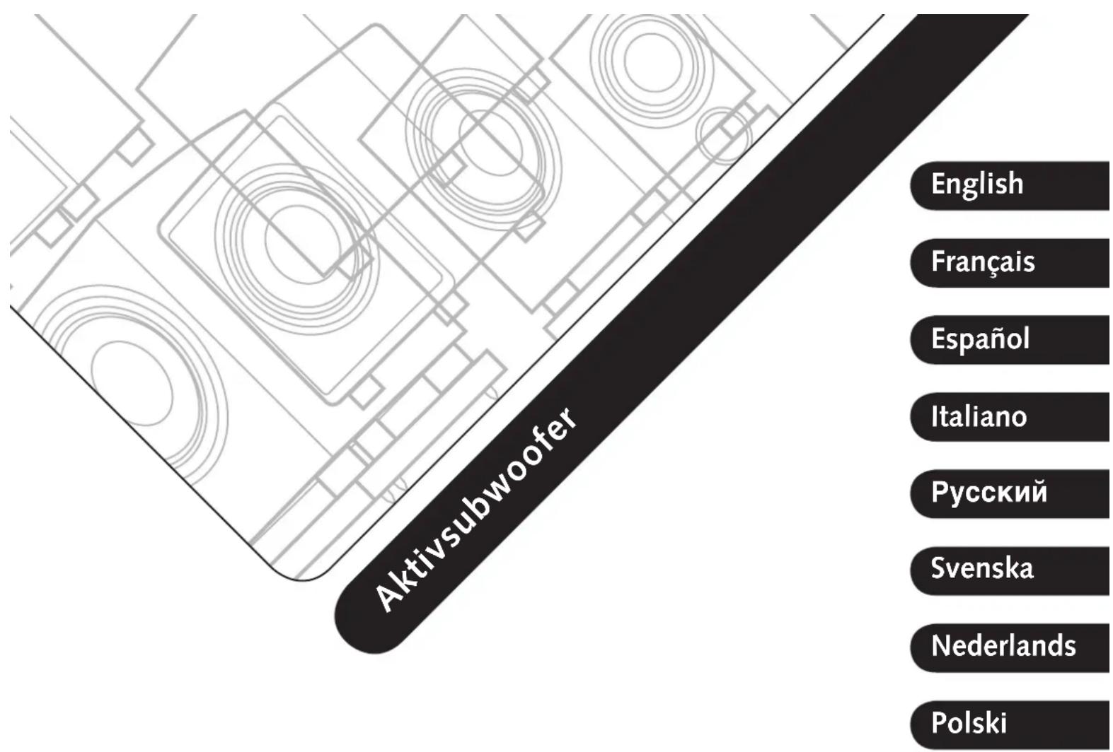 CANTON A 45 SUB - Notizen - 1
