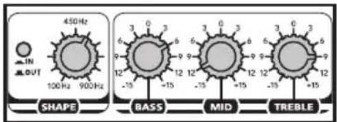 Hartke HD508 - Funzione Shape - 2