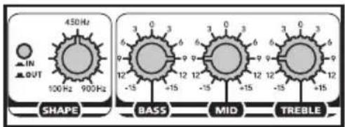 Hartke HD508 - Funzione Shape - 3