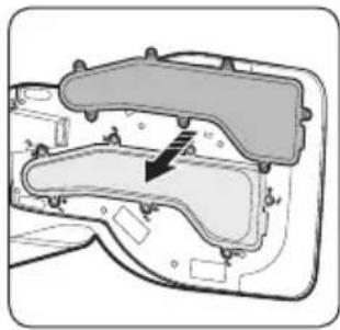 SAMSUNG Jet Bot VR30T85513B - De onderkap reinigen - 4