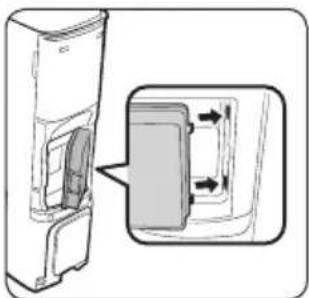 SAMSUNG Jet Bot VR30T85513B - Pulizia del micro filtro della polvere - 4