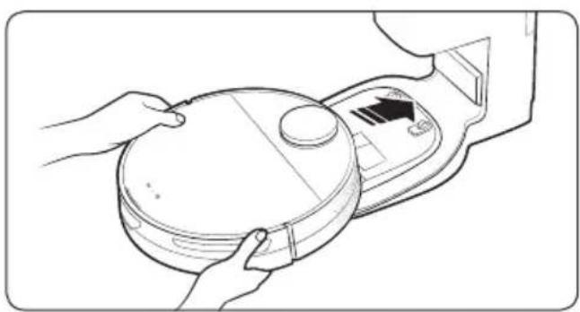 SAMSUNG Jet Bot VR30T85513B - Docking (Recharging) - 1