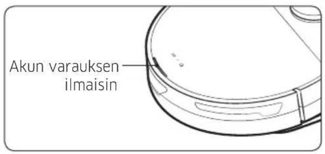 Akun varauksen ilmaisin