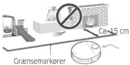 Grænsemarkører Ca. 15 cm