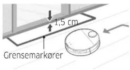 1,5 cm Grensemarkører