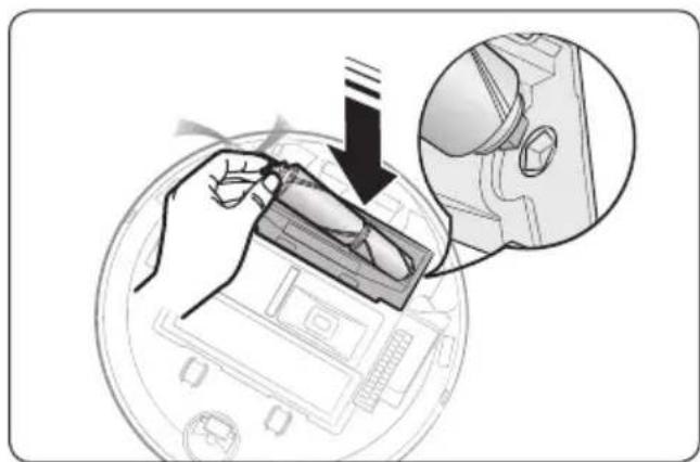SAMSUNG Jet Bot VR30T85513B - Cleaning the brush - 5