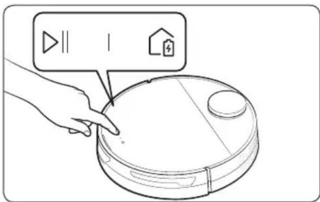 SAMSUNG Jet Bot VR30T85513B - Grundlæggende brug - 2
