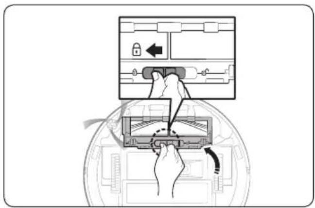 SAMSUNG Jet Bot VR30T85513B - Nettoyage de la brosse - 6