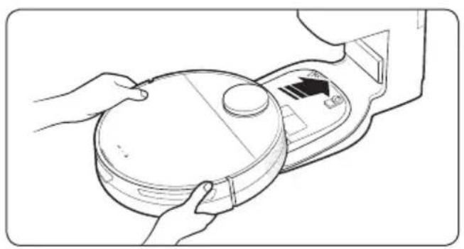 SAMSUNG Jet Bot VR30T85513B - Telakointiasema (lataus) - 1