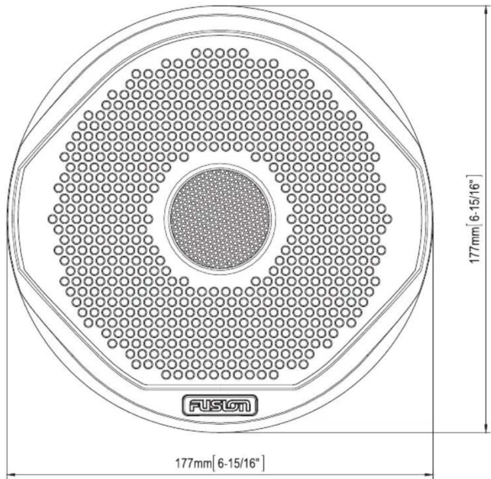 Fusion MS-FR7021 - LINE DRAWINGS AND DIMENSIONS - 4