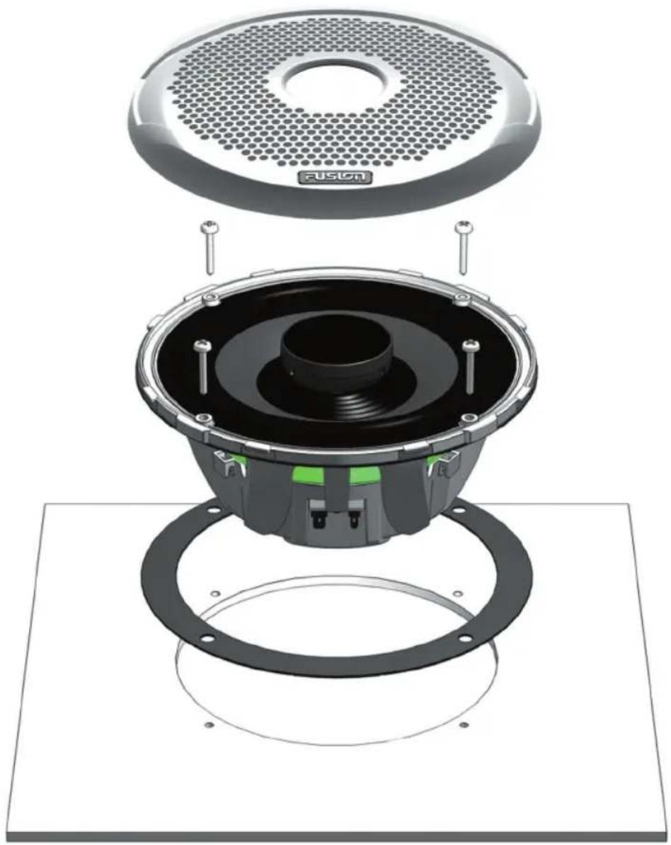 Fusion MS-FR7021 - LINE DRAWINGS AND DIMENSIONS - 1