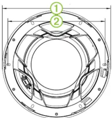 Fusion SG-F77W - Afmetingstekeningen - 3
