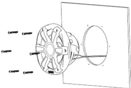 Fusion SG-F77W - Instalación del subwoofer - 1