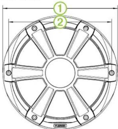 Fusion SG-F77W - Dimension Drawings - 2