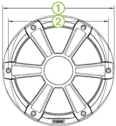 Fusion SG-F77W - Afmetingstekeningen - 2