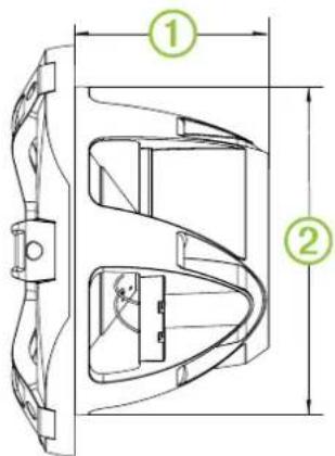 Fusion SG-F77W - Dimension Drawings - 1