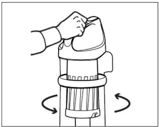 DIRT DEVIL Endura Express Compact - DIRT CUP & FILTER: REMOVAL & REPLACEMENT - 5