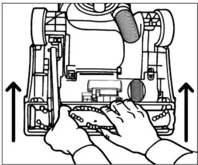 DIRT DEVIL Endura Express Compact - BELT OR BRUSHROLL: REMOVAL & REPLACEMENT - 3