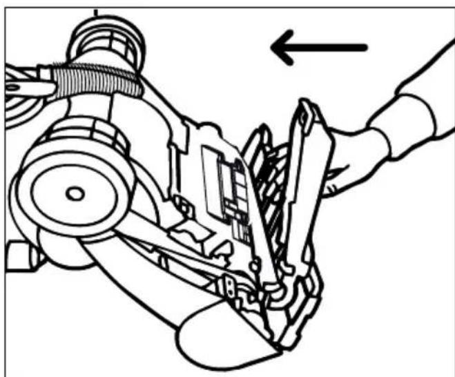 DIRT DEVIL Endura Express Compact - BELT OR BRUSHROLL: REMOVAL & REPLACEMENT - 4