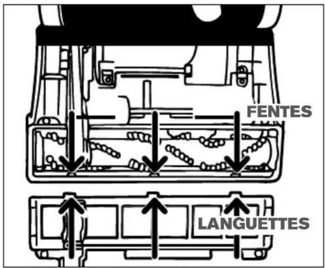 DIRT DEVIL Endura Express Compact - COURROIE ET ROULEAU-BROSSE : RETRAIT ET RÉINSTALLATION - 8