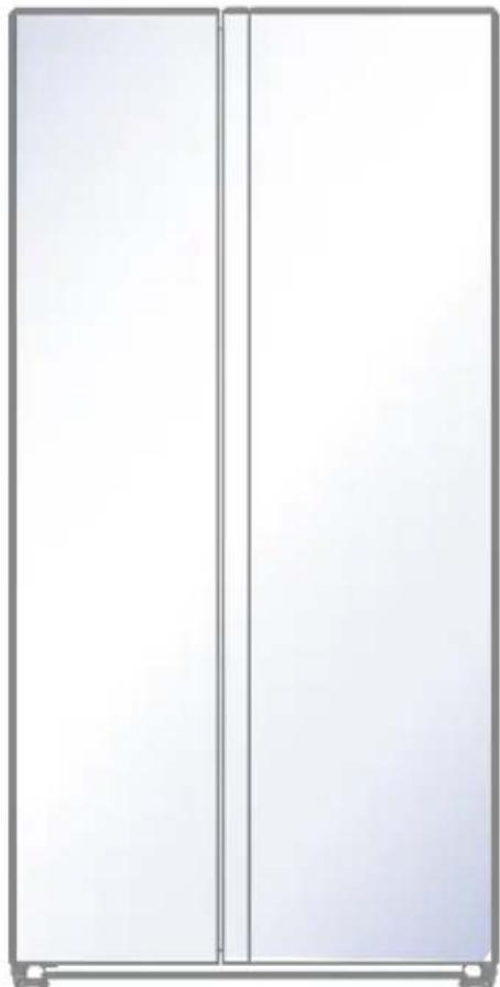 HAIER BCD-618WGHSSEDBL - 1