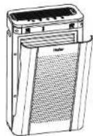 HAIER KJ218F-HCB - 清洁或更换滤网 - 3