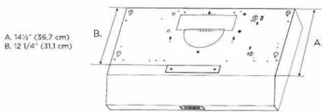 FRIGIDAIRE FCVW3052AB - Style 1 - Version avec hotte à recirculation - 1