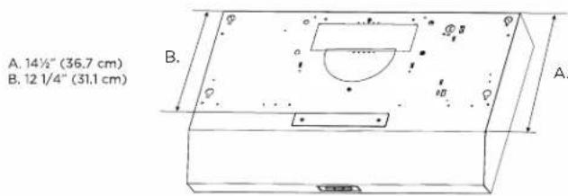 FRIGIDAIRE FCVW3052AW - Style 1 - Version avec hotte à recirculation - 1