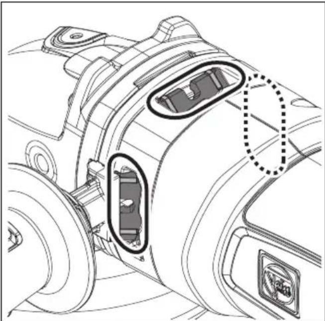 Technical line drawing of a mechanical component with no visible text or symbols