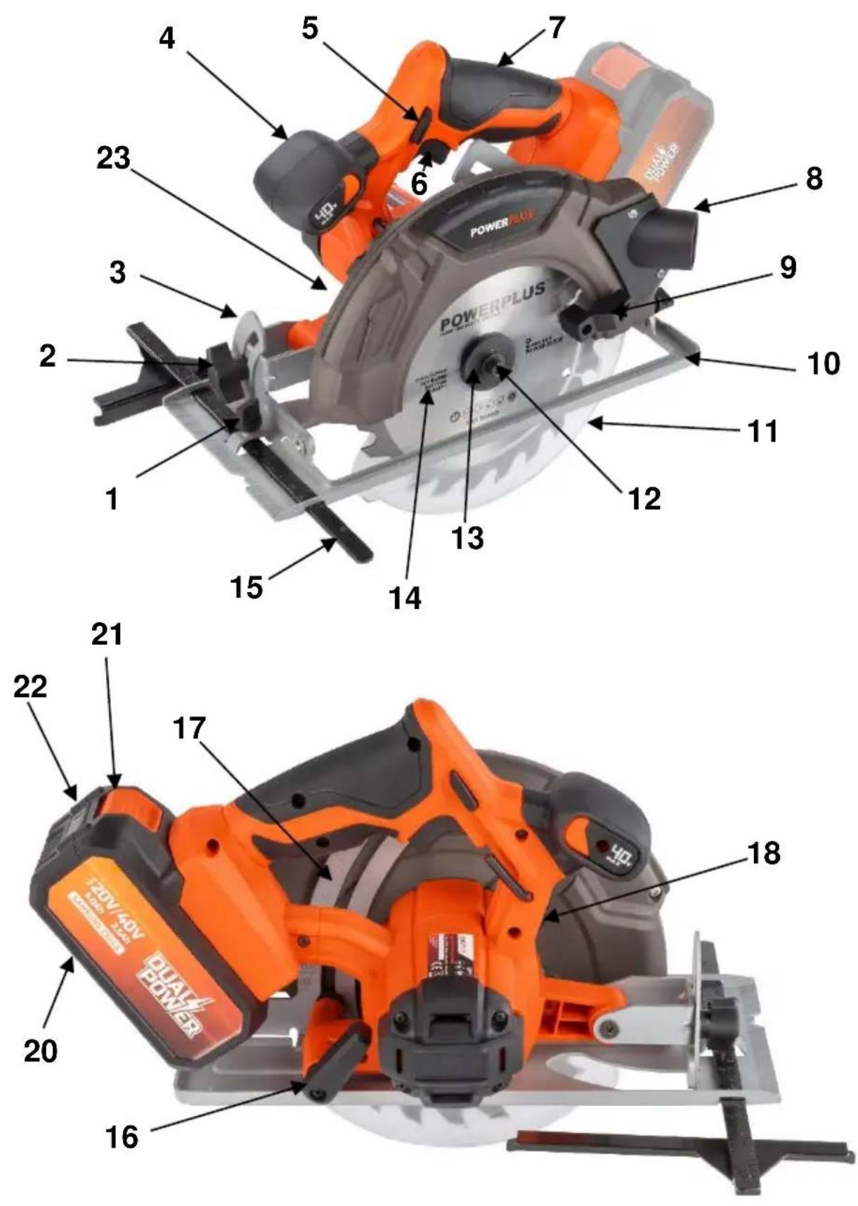 PowerPlus POWDP25230 - 1