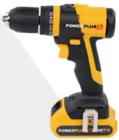 PowerPlus POWXB10060 - Lampka LED (ryc. 7) - 1