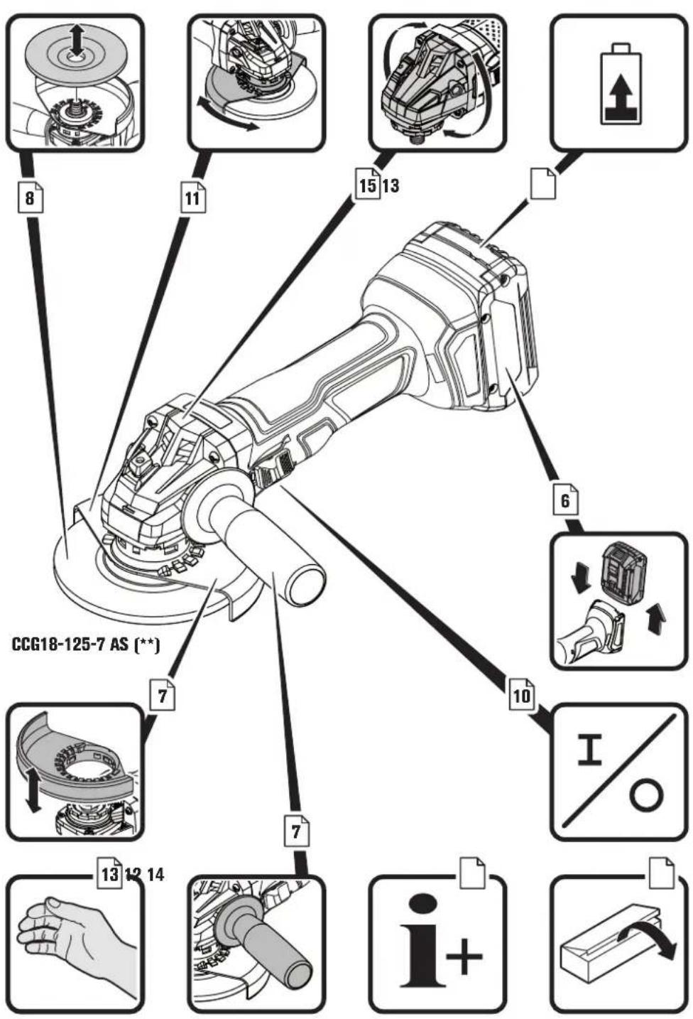 Fein CCG 18-125-7 AS - 107