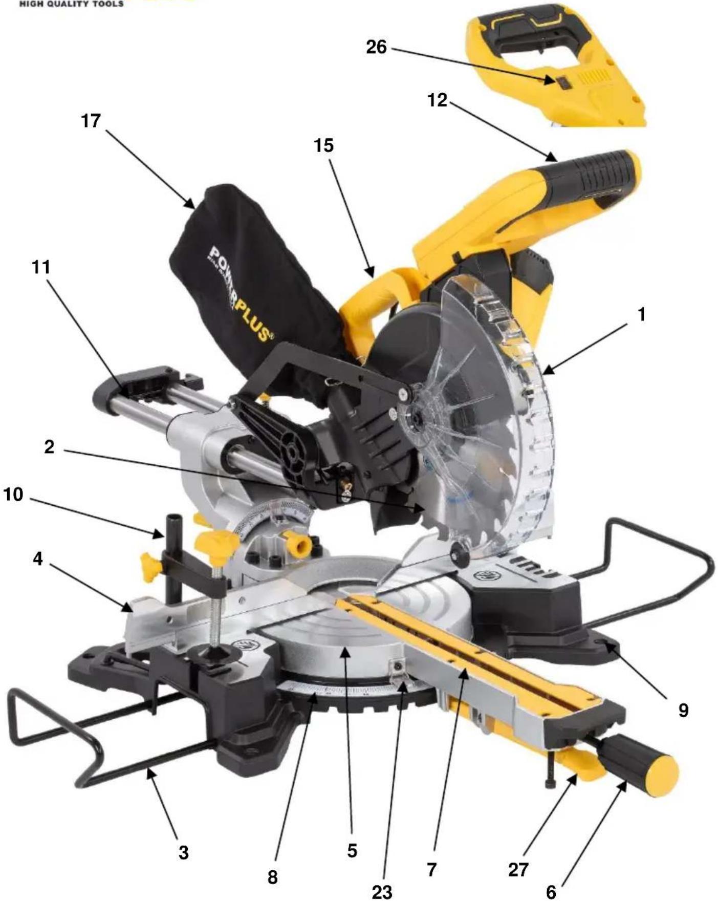 PowerPlus POWX075720DB - 1