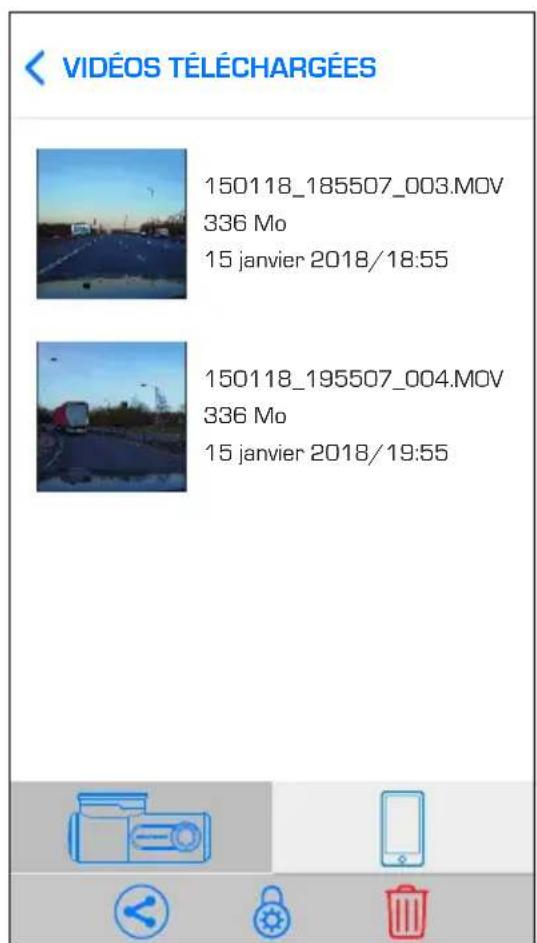 NEXT BASE 300W - Partager des enregistrements - 1