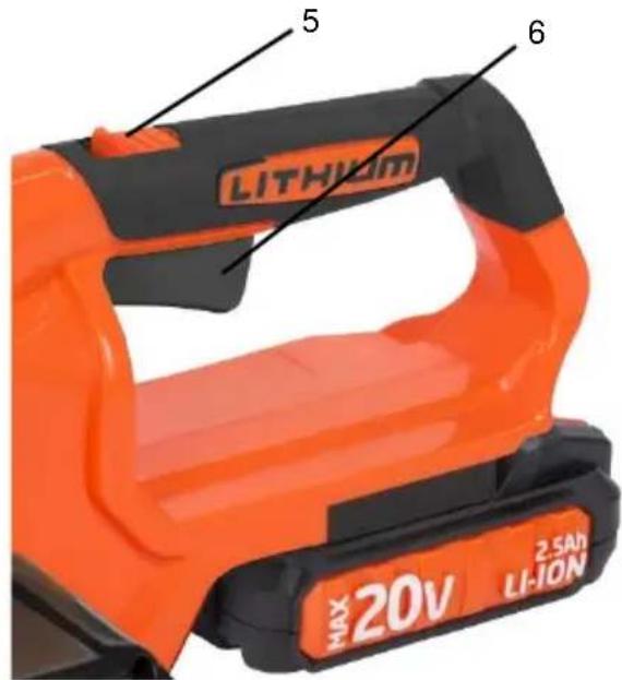5 LITHIUM 6 MAX 20V 2.5Ah LI-ION