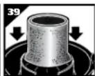 Shop-Vac 5985000 - INSTALLATION DU MANCHON EN MOUSSE ET DU FILTRE RÉUTILISABLE POUR LE RAMASSAGE DE DÉCHETS SECS - 3