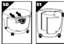 Shop-Vac 5985000 - INSTALLATION DU FILTRÉ À CARTOUCHE JETABLE - 1