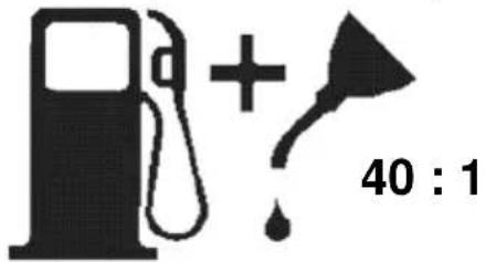 PowerPlus POWXG10211 - Benzine en smeersymbolen - 1