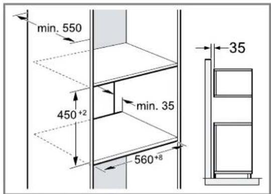 Junker JC4119961 - Installation in a tall unit - 1